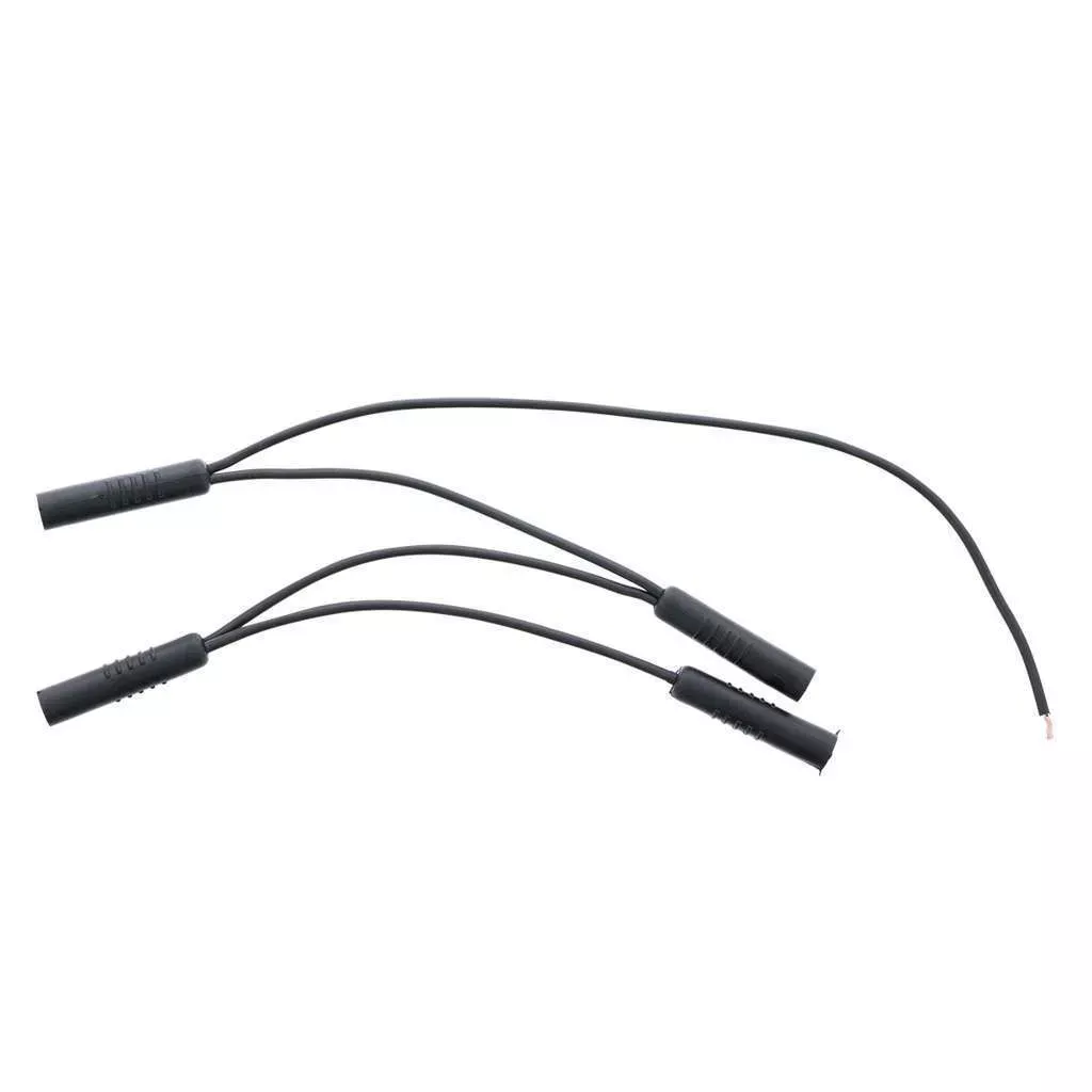 0.180″ Female Plug Wire Harness With 4 Plugs-3-7/8″ Lead