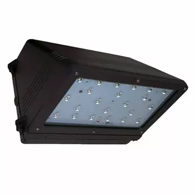 37 Watt LED Medium Full Cutoff Wall Pack with Battery Back-up