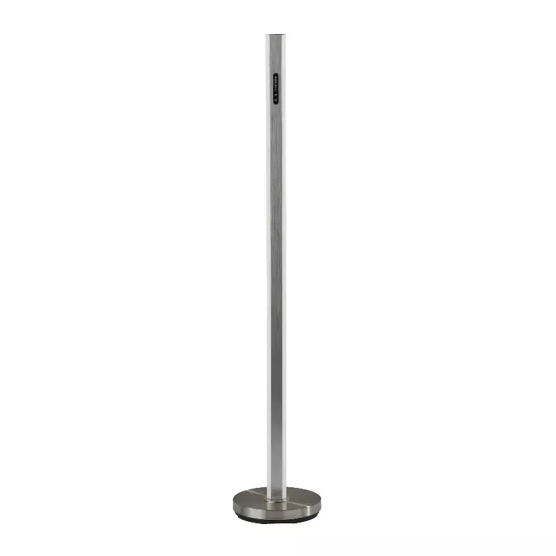 Adesso Marla LED Wall Washer Brushed Steel Frosted Plastic 4000K (2101-22) - Customlampdesigns