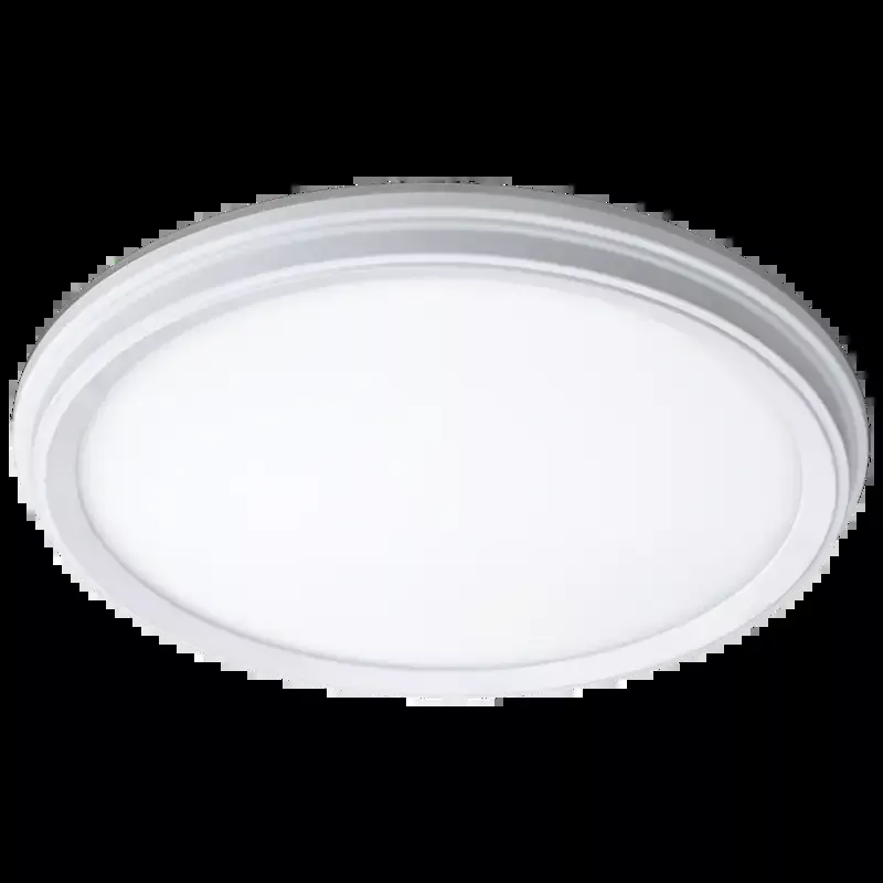 ETI FMNL-11IN-900LM-8-CP3-SV-TD-WT 11 Inch Snapfit Low Profile Flush Mount With 2000K Accent 3CCT Color 3000-5000K 900Lm 3000K 80 CRI Dimmable White Finish (56572113) - Customlampdesigns