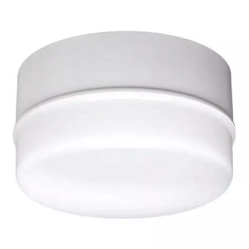 ETI SL-5-8-840-SV-N 5 Inch Spin Light Bare Lamp To Flush Mount Converter 600Lm Replaces 40W 4000K Dimmable 120V 80 CRI White Finish (54692142) - Customlampdesigns