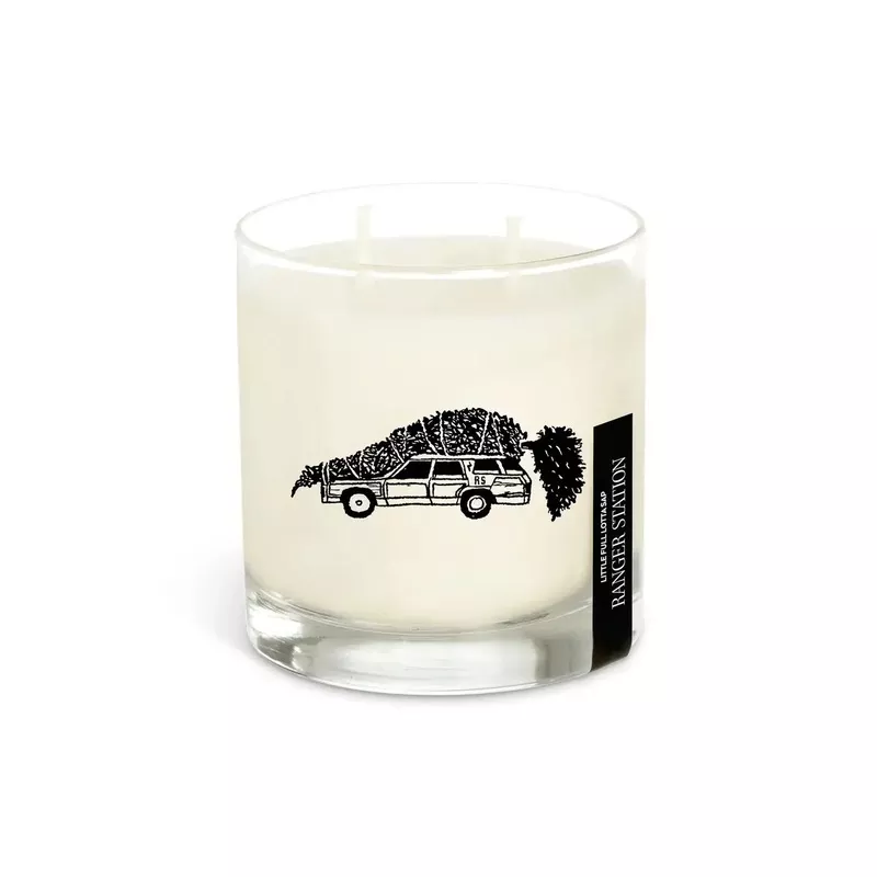 “Little Full, Lotta Sap” Candle