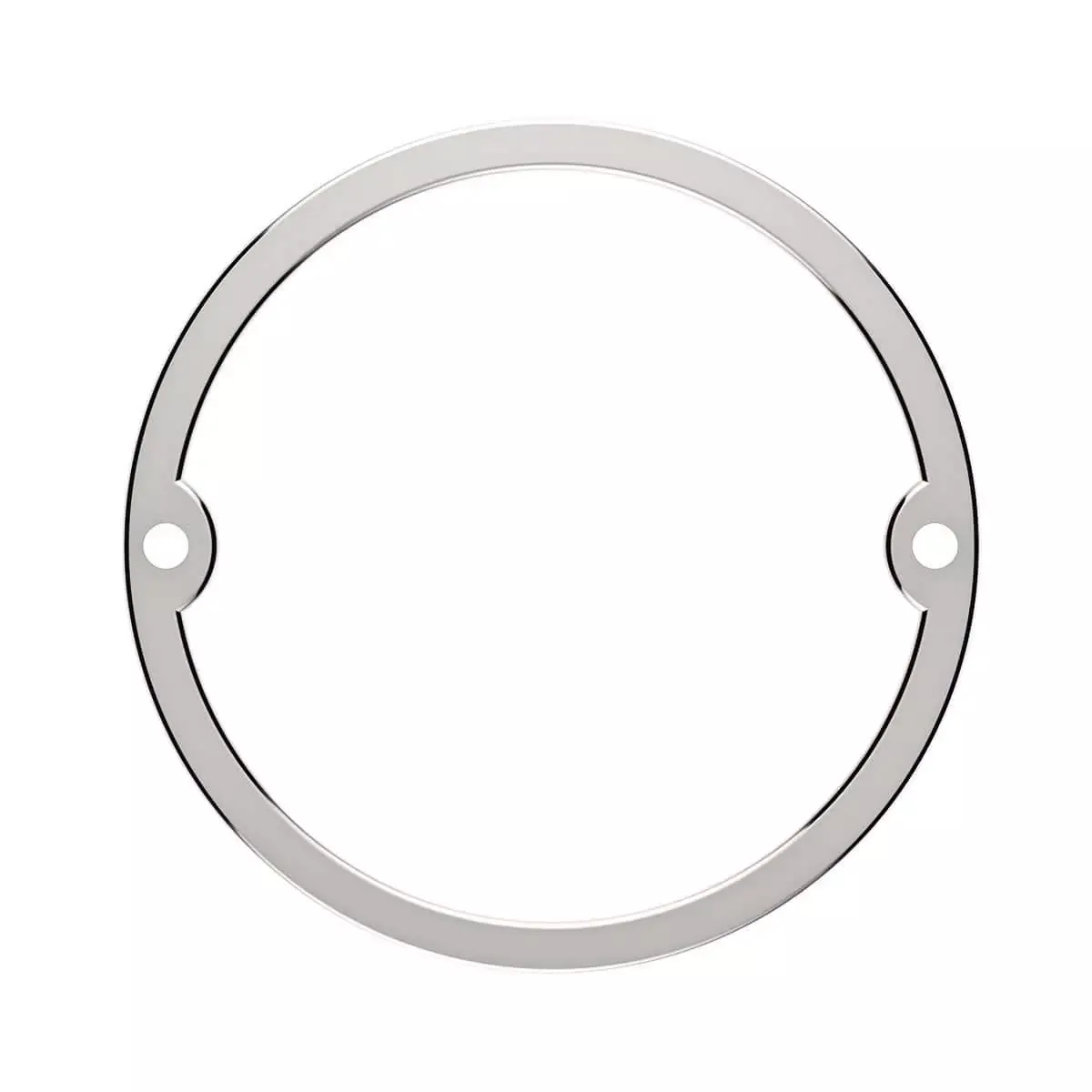 Stainless Steel Low Profile Cab Light Bezel