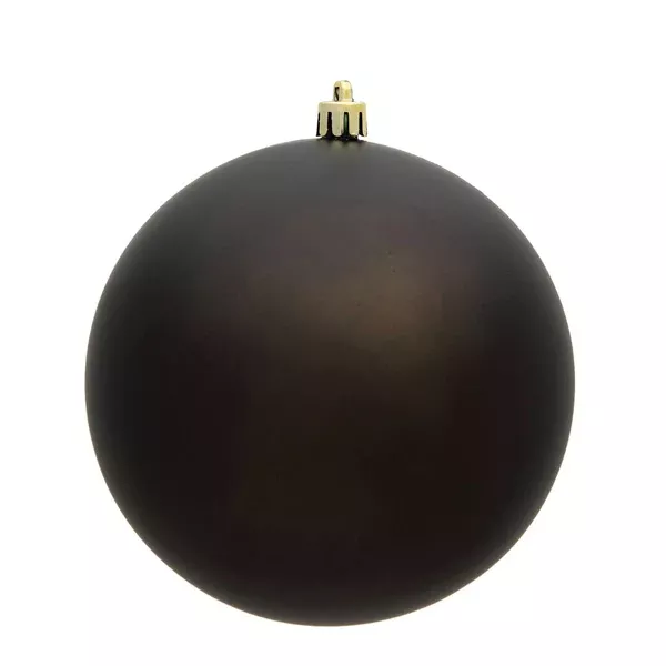 Vickerman 3 in. Gunmetal Matte Ball Christmas Ornament